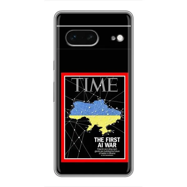Чехол с принтом «TIME Ukraine» для Google Pixel 7