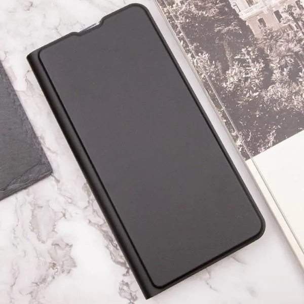 Шкіряний чохол-книжка GETMAN Elegant (PU) для Google Pixel 7a — Чорний — фото 4 Шкіряний чохол-книжка GETMAN Elegant (PU) для Google Pixel 7a — Чорний — фото 4