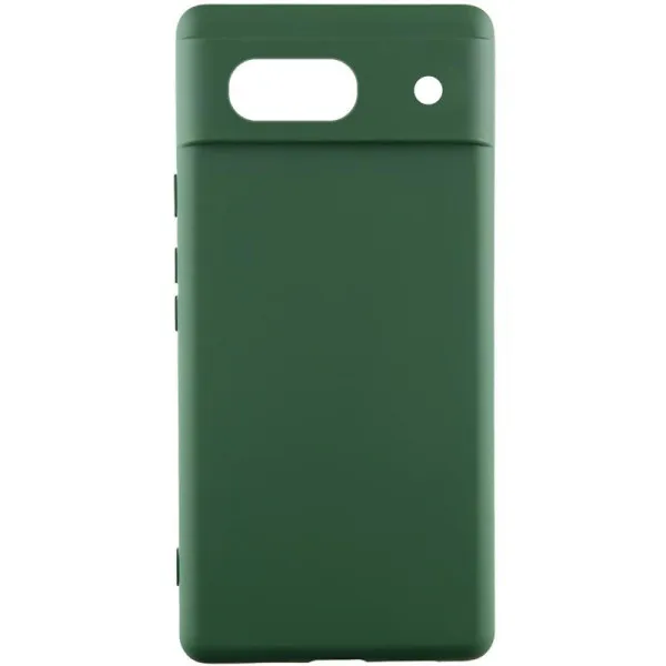 Чохол Silicone Cover Lakshmi Full Camera (AAA) для Google Pixel 7a — Зелений — фото 1