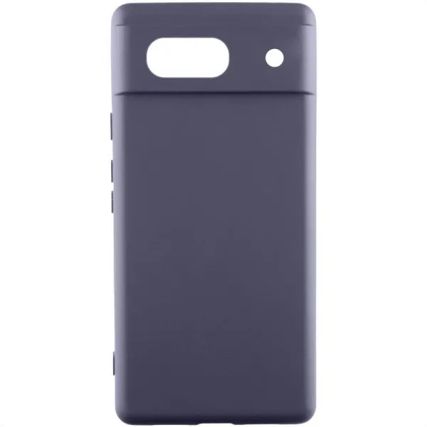 Чохол Silicone Cover Lakshmi Full Camera (AAA) для Google Pixel 7a — Сірий — фото 1
