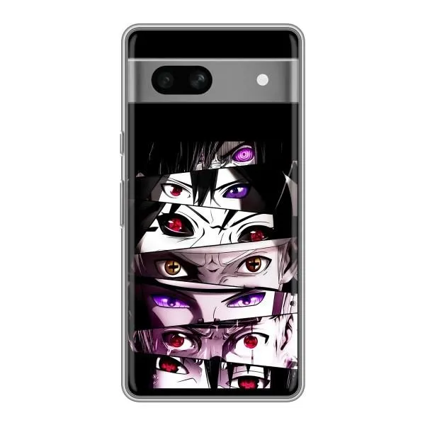 Чохол з принтом «Очі Anime» для Google Pixel 7A