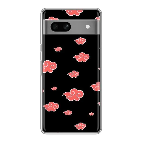 Чохол з принтом «Хмарки Аніме» для Google Pixel 7A
