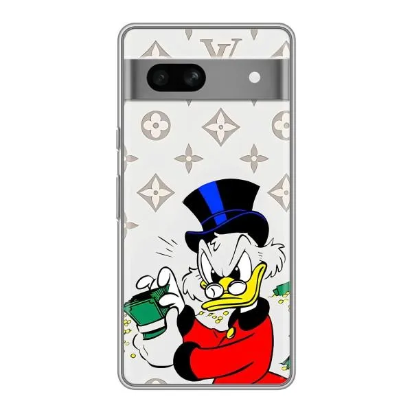 Чехол с принтом «Баксы Скрудж» для Google Pixel 7A