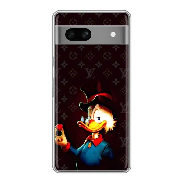 Чехол с принтом «Скрудж с бриллиантом» для Google Pixel 7A
