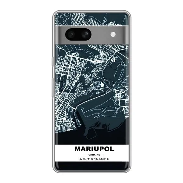 Чохол з принтом «Маріуполь» для Google Pixel 7A