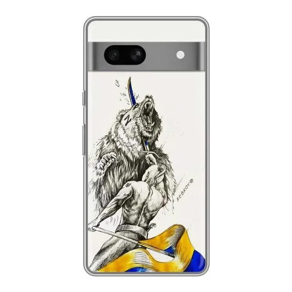 Чехол с принтом «Победа» для Google Pixel 7A