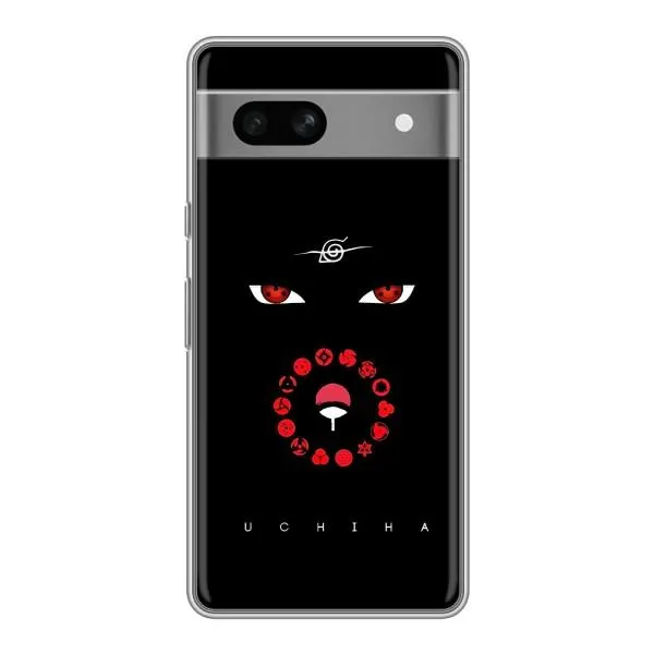 Чехол с принтом «глаза Итачи» для Google Pixel 7A