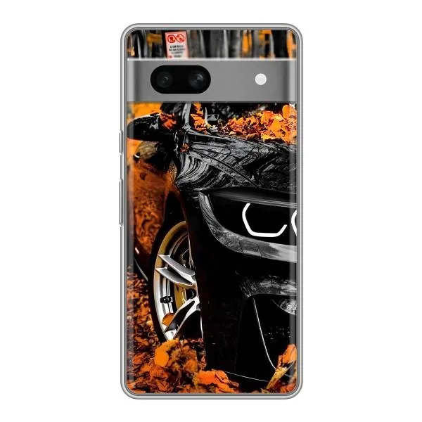 Чехол с принтом «Черная Машина» для Google Pixel 7A