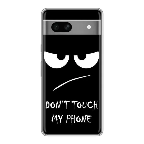 Чохол з принтом «Dont Touch» для Google Pixel 7A