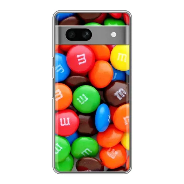 Чохол з принтом «MM's» для Google Pixel 7A