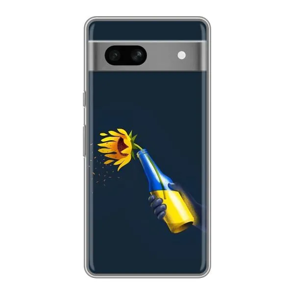 Чехол с принтом «Коктейль молотова» для Google Pixel 7A