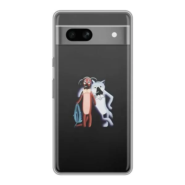 Чохол з принтом «Жив був пес» для Google Pixel 7A