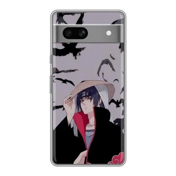 Чохол з принтом «Ітачі Ворони» для Google Pixel 7A