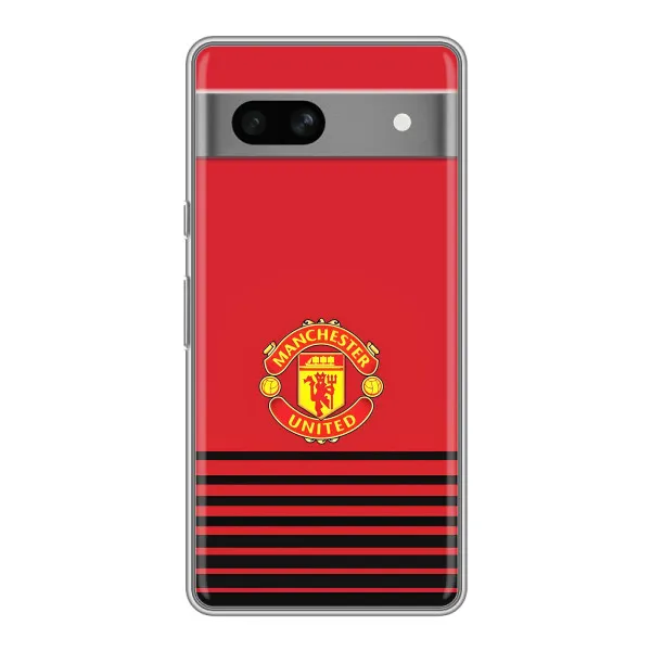 Чехол с принтом «manchester united» для Google Pixel 7A