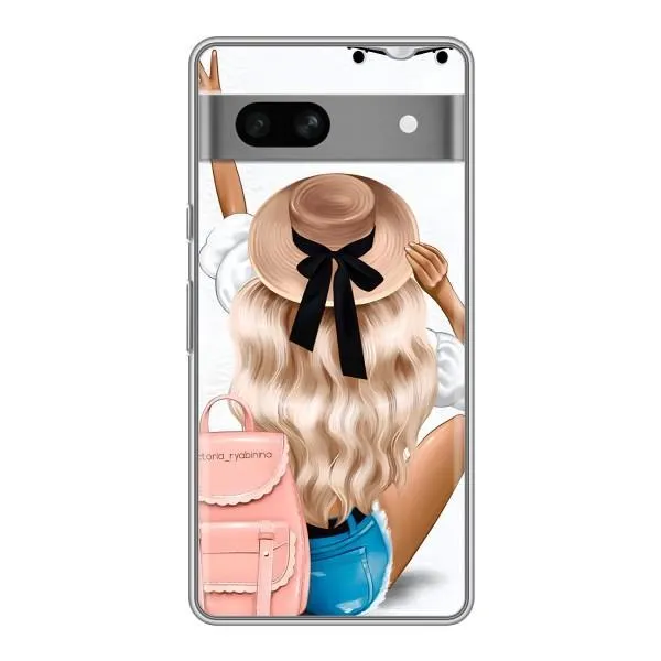 Чехол с принтом «Путешествие» для Google Pixel 7A Чехол с принтом «Путешествие» для Google Pixel 7A
