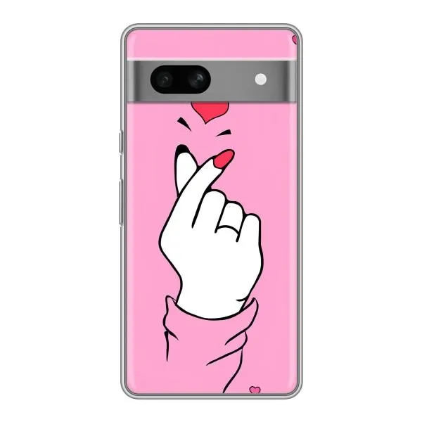 Чохол з принтом «Знак Love» для Google Pixel 7A