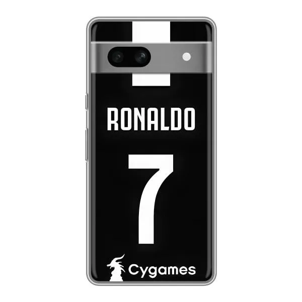Чехол с принтом «RONALDO 7» для Google Pixel 7A