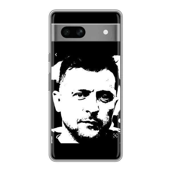 Чохол з принтом «Зеленский АРТ» для Google Pixel 7A