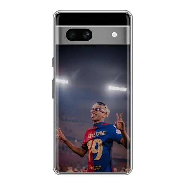 Чехол с принтом «Ямаль на стадионе» для Google Pixel 7A