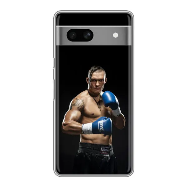 Чехол с принтом «Боксер Усик» для Google Pixel 7A