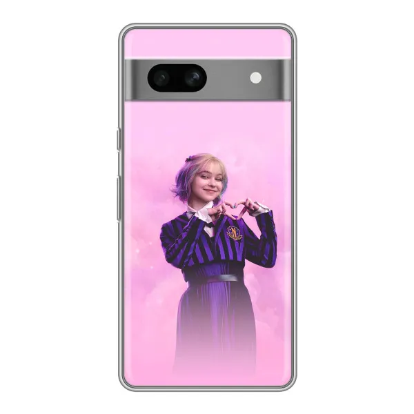 Чохол з принтом «Яскрава Енід Венздей» для Google Pixel 7A Чохол з принтом «Яскрава Енід Венздей» для Google Pixel 7A