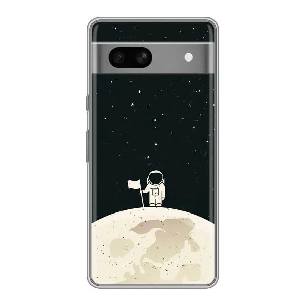 Чехол с принтом «На луне» для Google Pixel 7A