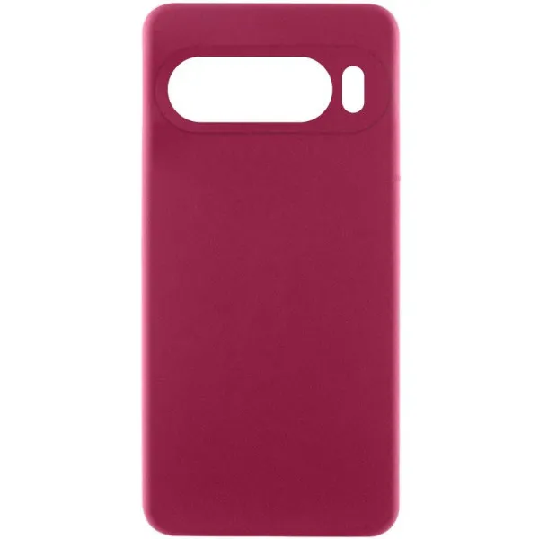 Чехол Silicone Cover Ummi Lakshmi Full Camera (AA) для Google Pixel 8 Pro — Бордовый Чехол Silicone Cover Ummi Lakshmi Full Camera (AA) для Google Pixel 8 Pro — Бордовый
