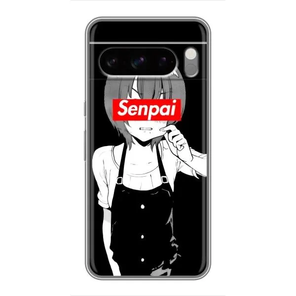 Чехол с принтом «Senpai» для Google Pixel 8 Pro Чехол с принтом «Senpai» для Google Pixel 8 Pro