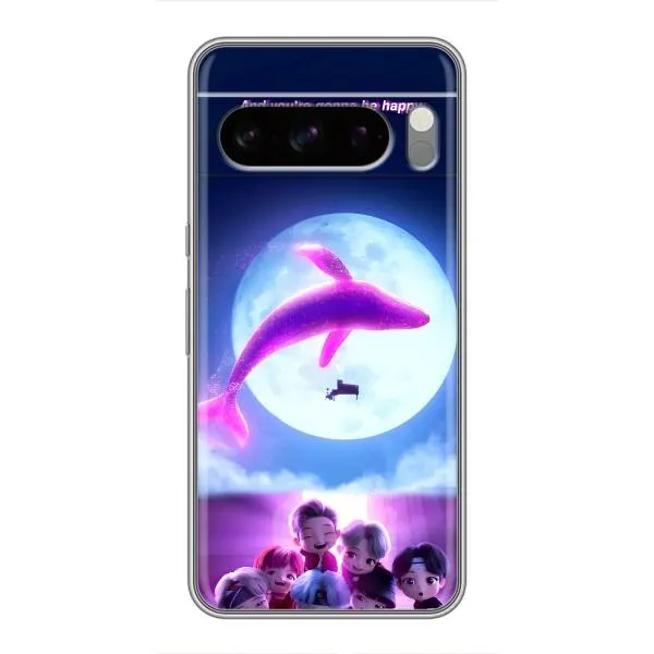 Чехол с принтом «КИТ BTS» для Google Pixel 8 Pro