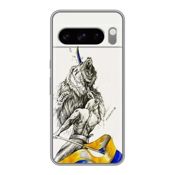 Чехол с принтом «Победа» для Google Pixel 8 Pro
