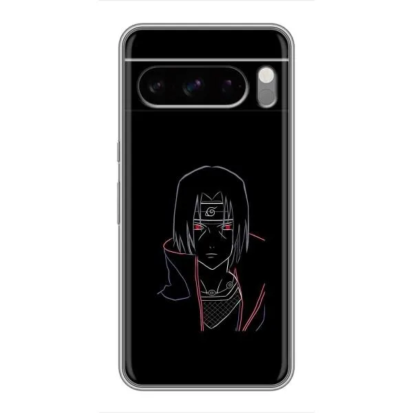 Чехол с принтом «силуэт Итачи» для Google Pixel 8 Pro Чехол с принтом «силуэт Итачи» для Google Pixel 8 Pro