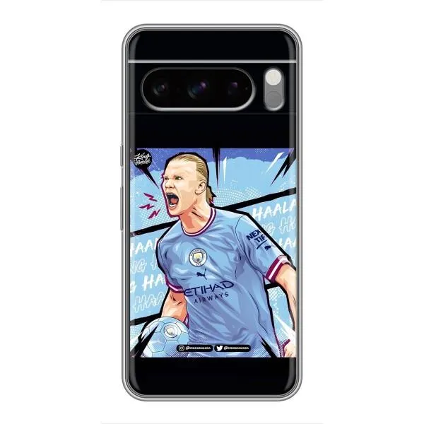 Чехол с принтом «гол Эрлинг Холланд» для Google Pixel 8 Pro