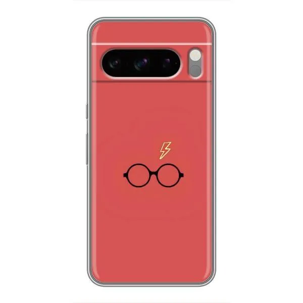 Чехол с принтом «шрам и очки» для Google Pixel 8 Pro Чехол с принтом «шрам и очки» для Google Pixel 8 Pro