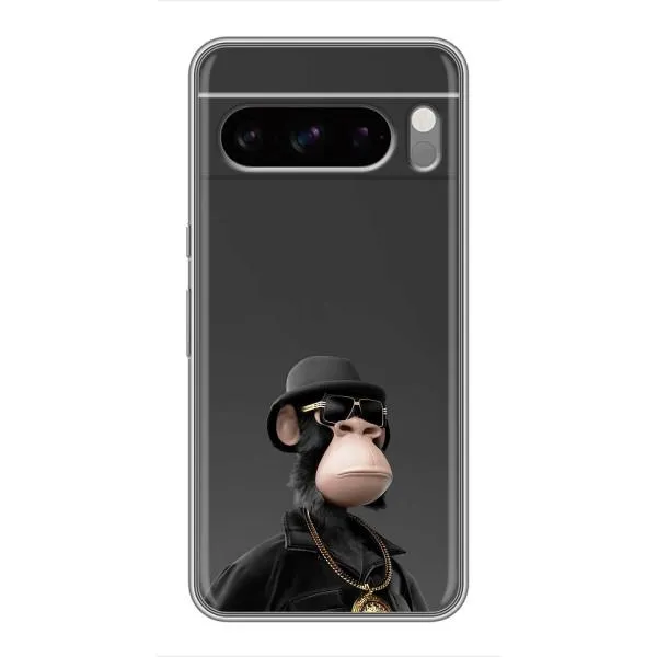 Чехол с принтом «Обезьяна NFT» для Google Pixel 8 Pro