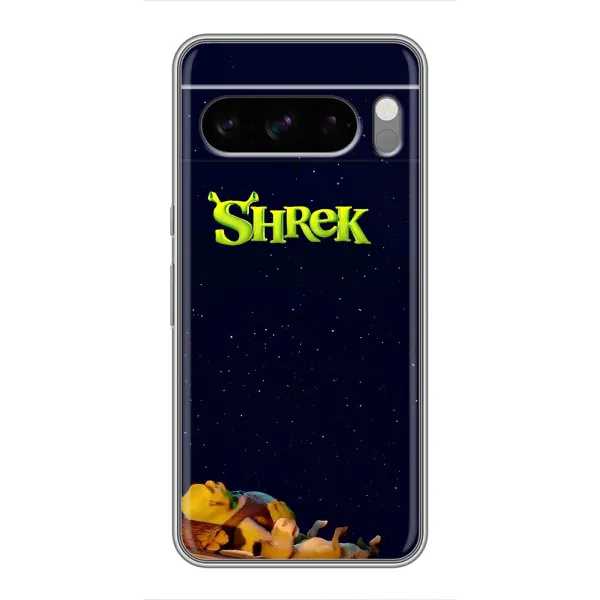 Чохол з принтом «Відпочиваючий Шрек» для Google Pixel 8 Pro