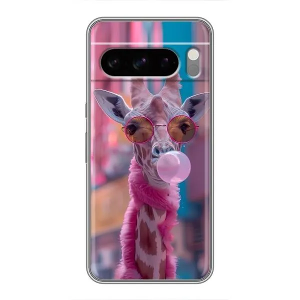 Чехол с принтом «Стильный жирав» для Google Pixel 8 Pro