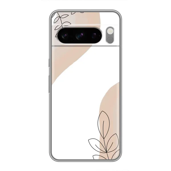 Чехол с принтом «Нюдовая веточка абстракция» для Google Pixel 8 Pro