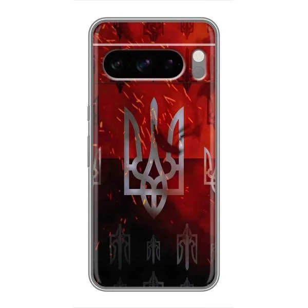 Чехол с принтом «ГЕРБ УПА» для Google Pixel 8 Pro