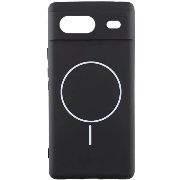 Чехол Silicone Cover Lakshmi Full Camera (AA) with Magnetic Fit для Google Pixel 8 — Черный — фото 1 Чехол Silicone Cover Lakshmi Full Camera (AA) with Magnetic Fit для Google Pixel 8 — Черный — фото 1