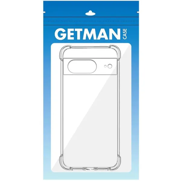 TPU чехол GETMAN Ease logo усиленные углы Full Camera для Google Pixel 8 — Прозрачный — фото 3 TPU чехол GETMAN Ease logo усиленные углы Full Camera для Google Pixel 8 — Прозрачный — фото 3