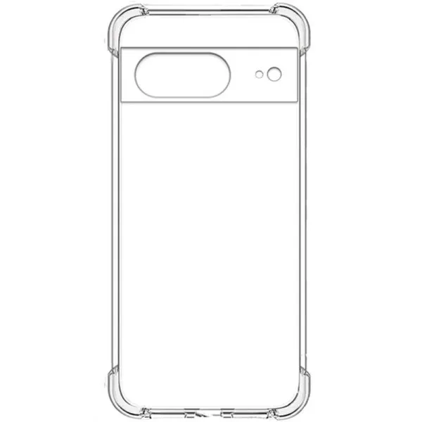 TPU чехол GETMAN Ease logo усиленные углы Full Camera для Google Pixel 8 — Прозрачный — фото 1 TPU чехол GETMAN Ease logo усиленные углы Full Camera для Google Pixel 8 — Прозрачный — фото 1