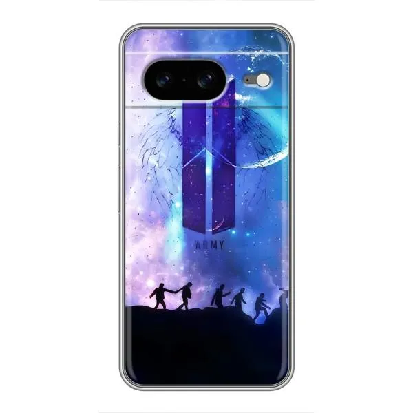 Чехол с принтом «Army BTS» для Google Pixel 8 Чехол с принтом «Army BTS» для Google Pixel 8