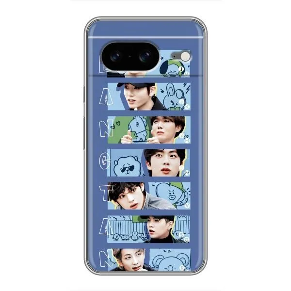 Чехол с принтом «Bangtan» для Google Pixel 8 Чехол с принтом «Bangtan» для Google Pixel 8