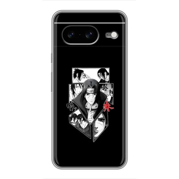 Чехол с принтом «коллаж Итачи» для Google Pixel 8 Чехол с принтом «коллаж Итачи» для Google Pixel 8