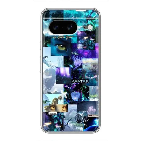 Чехол с принтом «коллаж Аватар» для Google Pixel 8 Чехол с принтом «коллаж Аватар» для Google Pixel 8