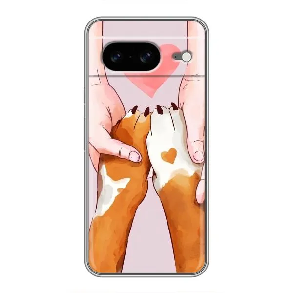 Чехол с принтом «Любовь к собакам» для Google Pixel 8 Чехол с принтом «Любовь к собакам» для Google Pixel 8