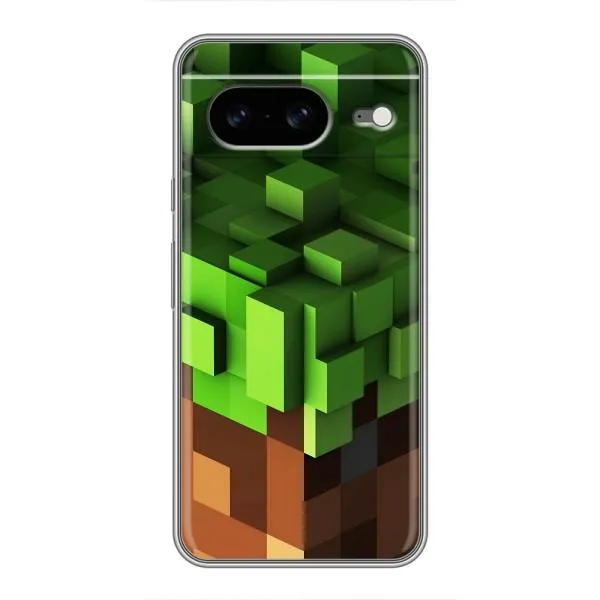 Чохол з принтом «текстура Майнкрафт» для Google Pixel 8 Чохол з принтом «текстура Майнкрафт» для Google Pixel 8