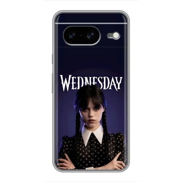 Чехол с принтом «Wednesday» для Google Pixel 8
