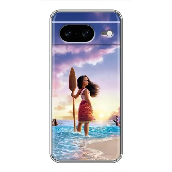 Чохол з принтом «Моана з веслом» для Google Pixel 8