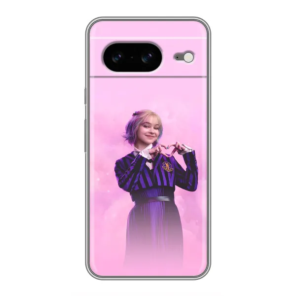 Чохол з принтом «Яскрава Енід Венздей» для Google Pixel 8 Чохол з принтом «Яскрава Енід Венздей» для Google Pixel 8
